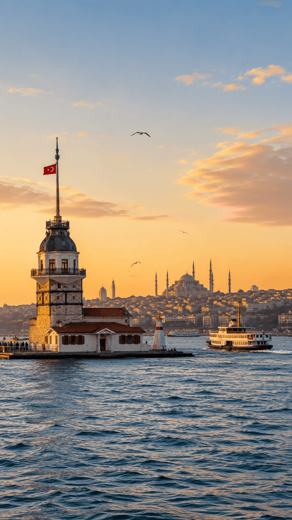 İstanbul şehir görünümü